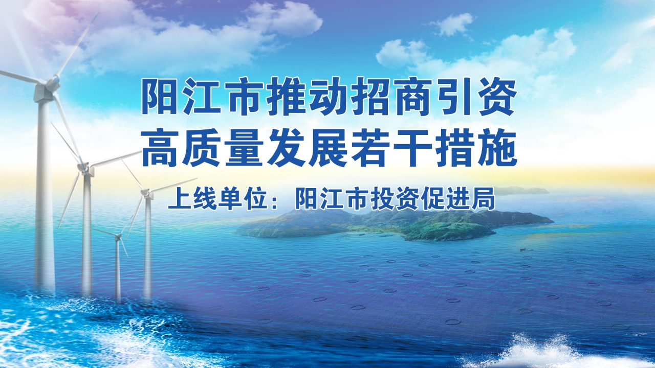陽(yáng)江市投資促進(jìn)局黨組書(shū)記、局長(zhǎng)謝彥舉專訪